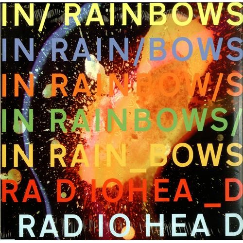 Okładka płyty "In Rainbows" grupy Radiohead