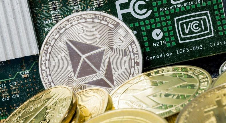 : A photo illustration of the digital Cryptocurrency, Ethereum, is seen on September 13 2018 in Hong Kong, Hong Kong.Yu Chun Christopher Wong/S3studio/Getty Images