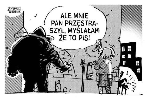 Myslala, ze to PiS krzętowski