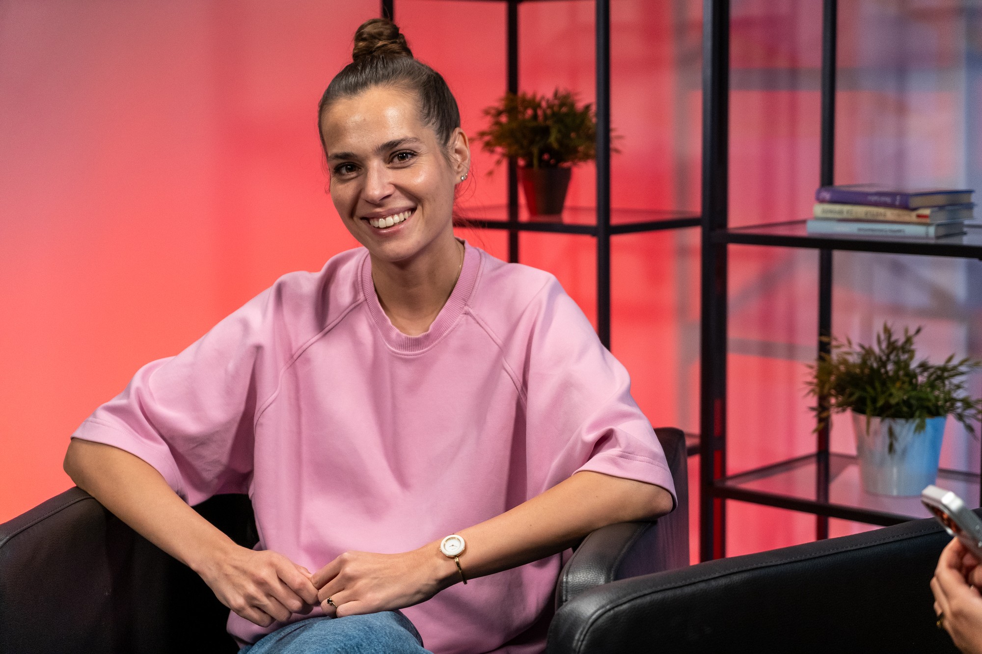 Moderátorka Lucia Hlaváčková.
