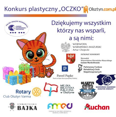 Z czym mierzą się osoby słabowidzące i niewidome? Trwa konkurs plastyczny ''Oczko''