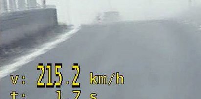 Pędziła na ekspresówce ponad 200 km/h