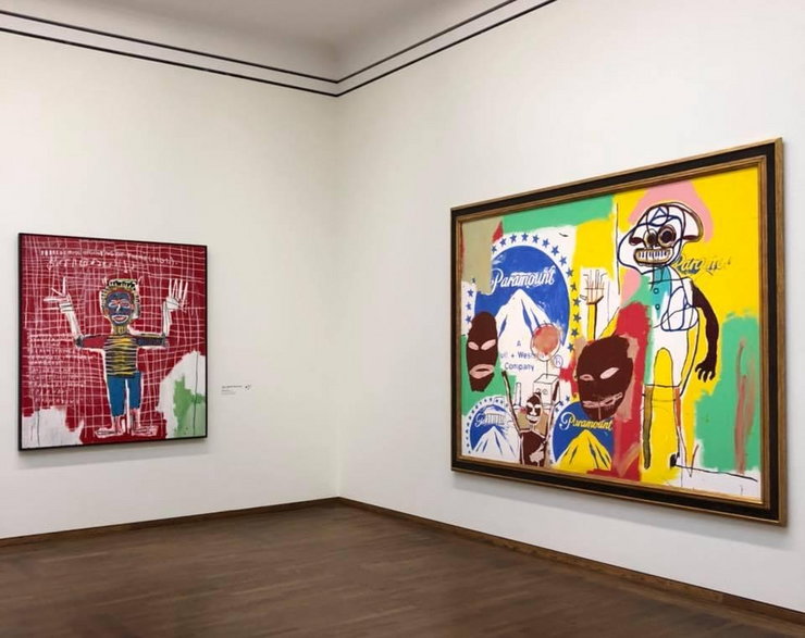 Leopold Museum w Wiedniu wystawa “WOW! The Heidi Horten Collection”, Andy Warhol i Jean-Michel Basquiat, “Collaboration” z 1984/85 i “Red Savoy” Basquiat’a z 1983 r.