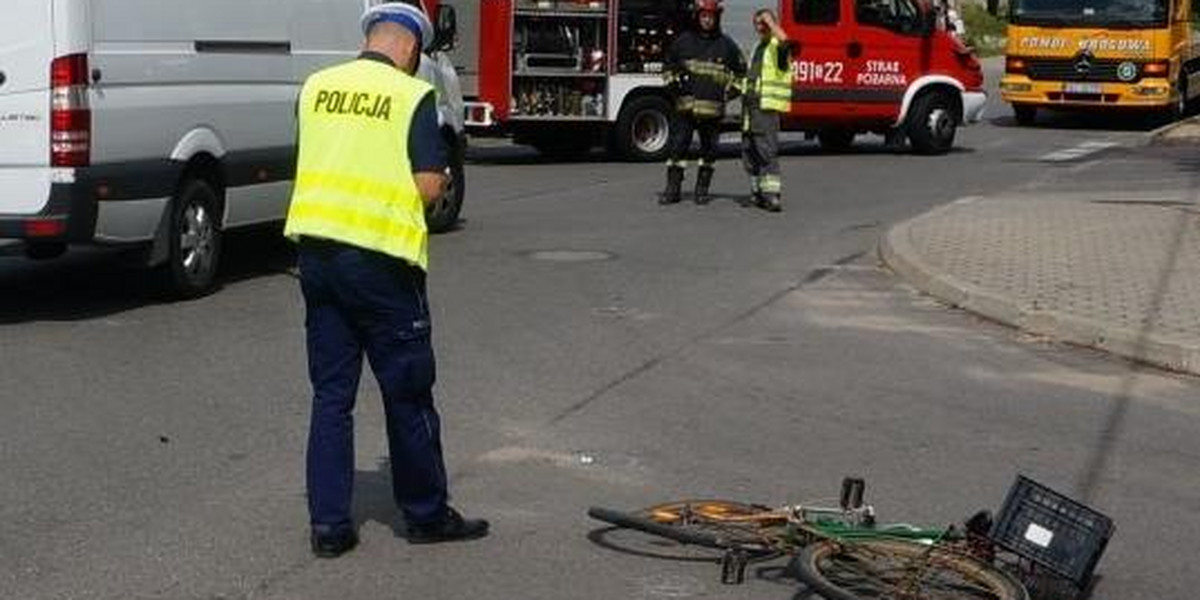 Jechała na rowerze. Nie żyje