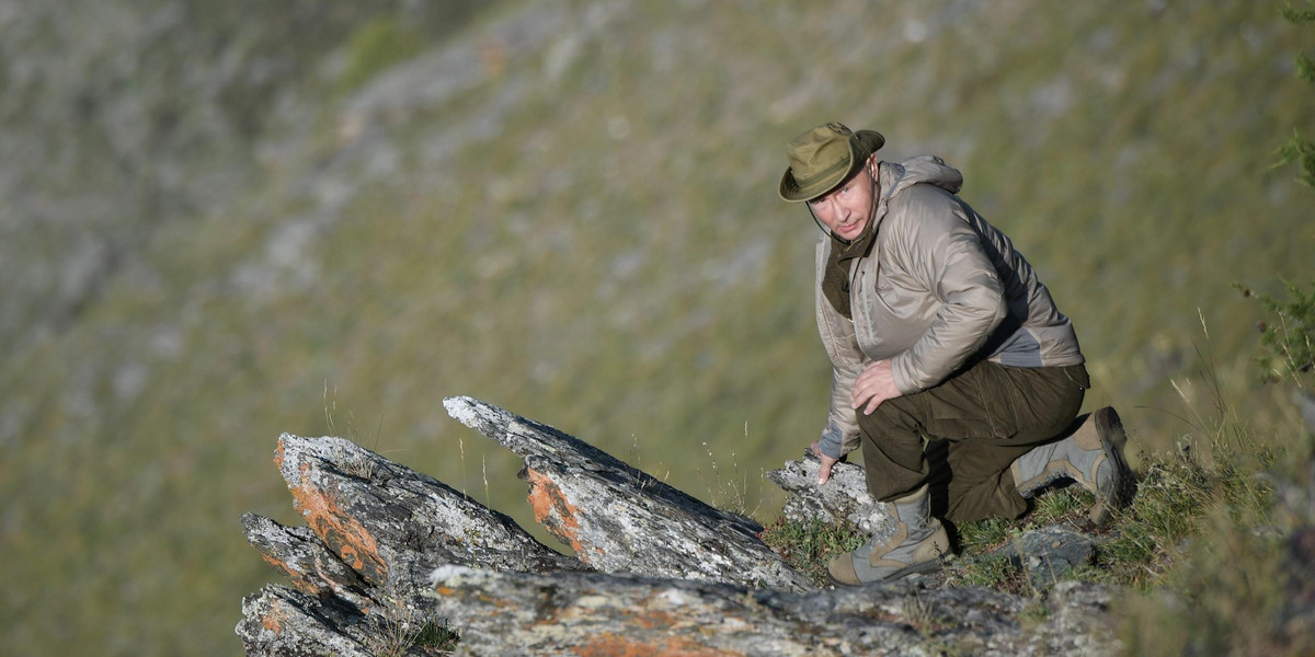 Władimir Putin wybrał się na wakacje.