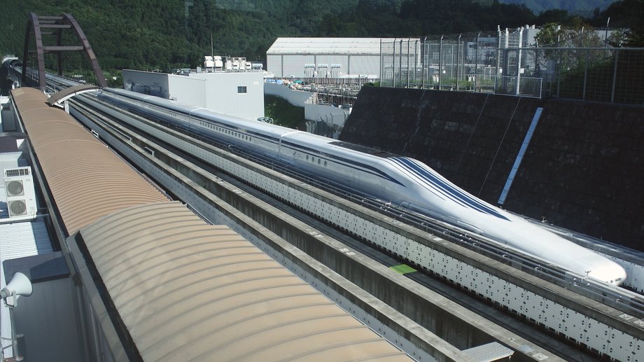 1. SCMaglev, Japonia - 603 km/godz.