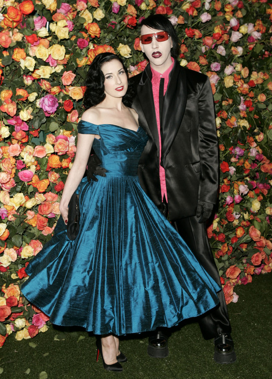 Dita von Teese i Marilyn Manson