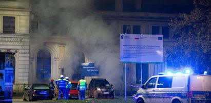 Pożar na Dworcu Świebodzkim we Wrocławiu. Jedna osoba nie żyje