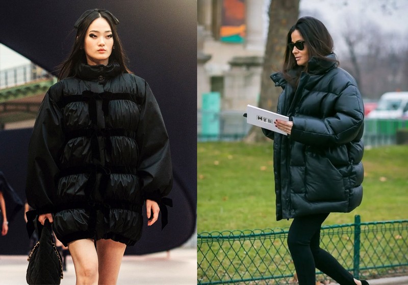 Zimná bunda ako módny statement.