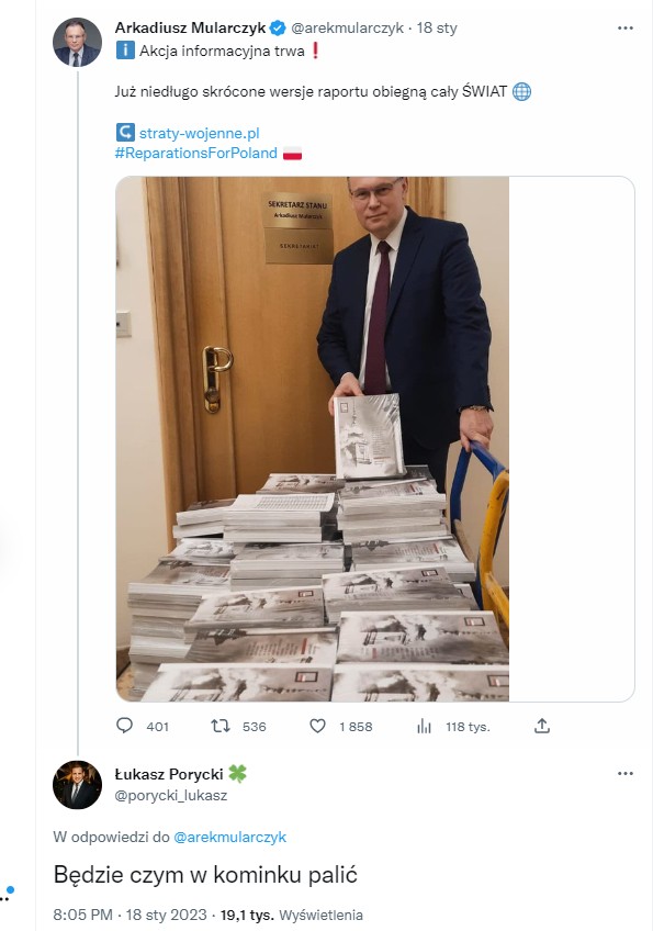 Arkadiusz Mularczyk, Łukasz Porycki