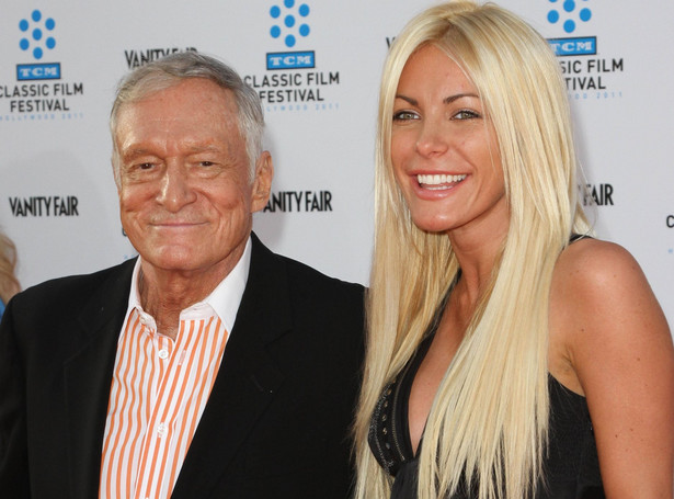 Hugh Heffner poślubił młodszą o 60 lat Crystal Harris