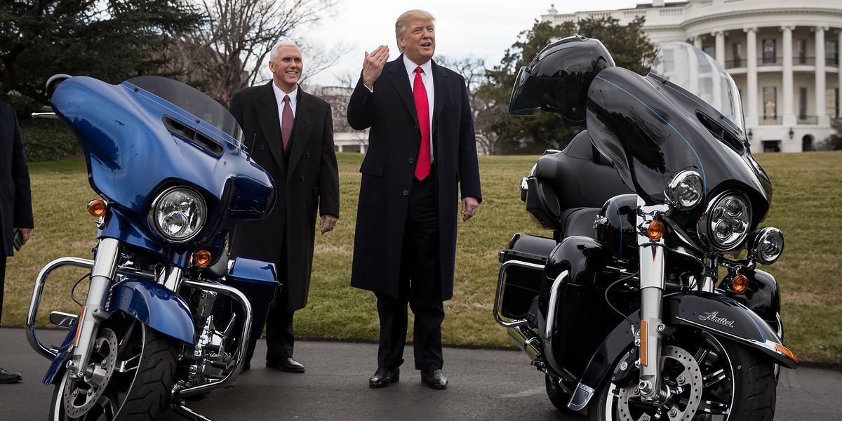 Harley-Davidson ma zamiar wyprowadzić część produkcji z USA przez decyzje Donalda Trumpa