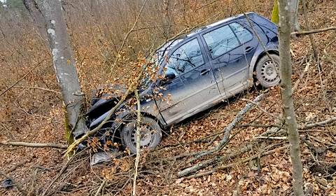 Zostawił kartkę na rozbitym samochodzie. Nie przewidział reakcji świadka