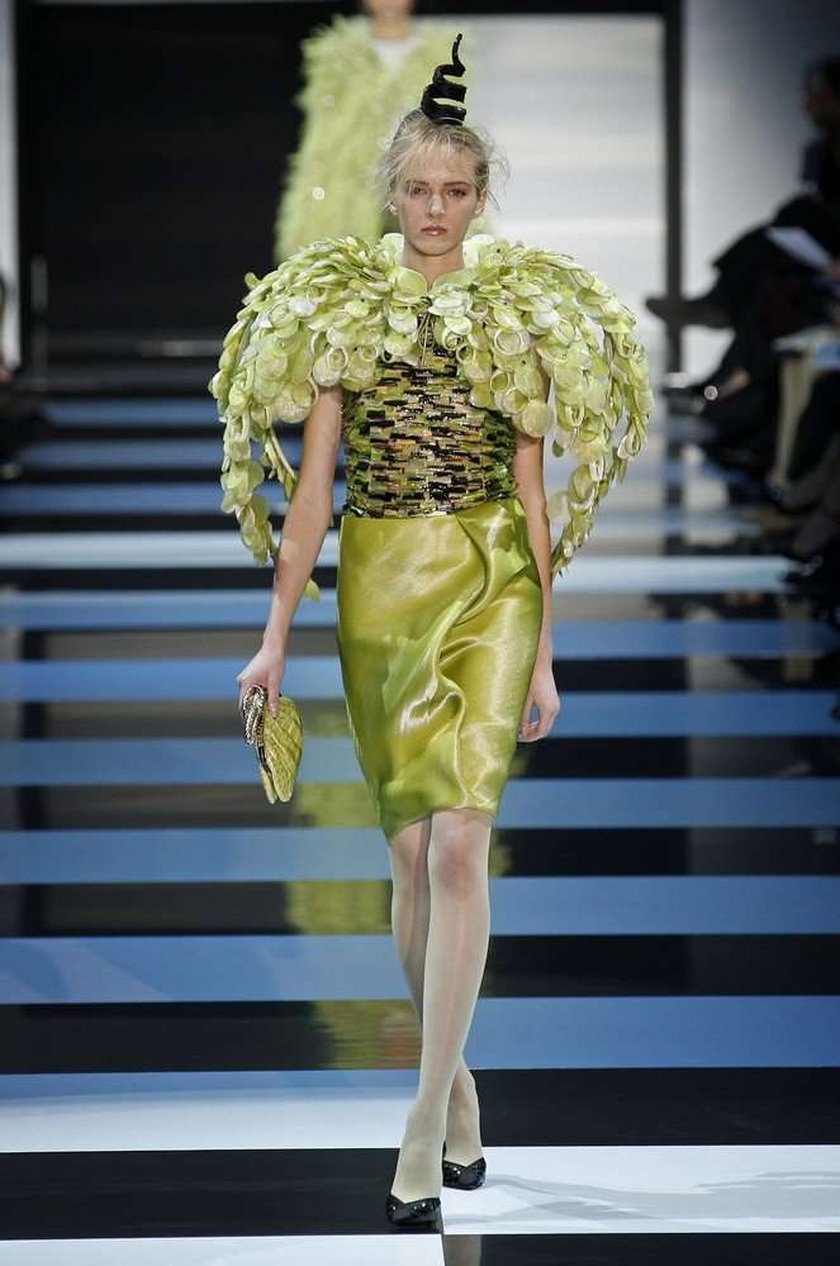 Giorgio Armani Prive haute couture wiosna lato 2012