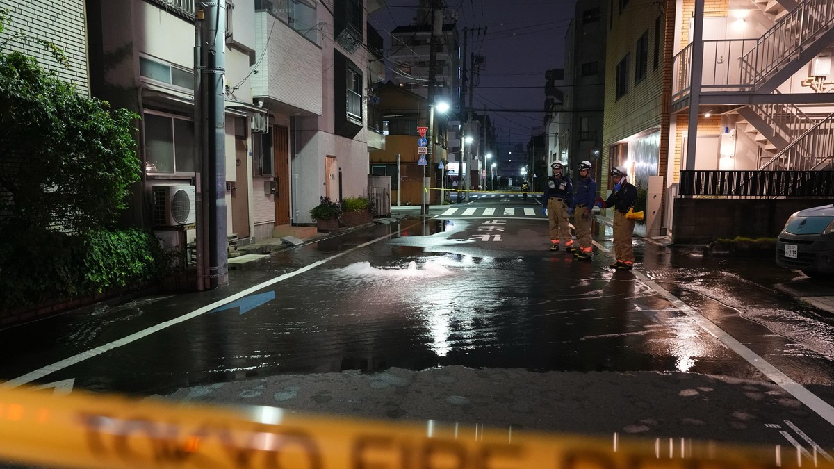 Zemljotres u Japanu 23. avgusta, Tokio