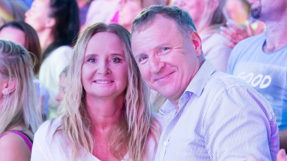 Joanna i Jacek Kurscy w Sopocie. 28.08.2022 r.