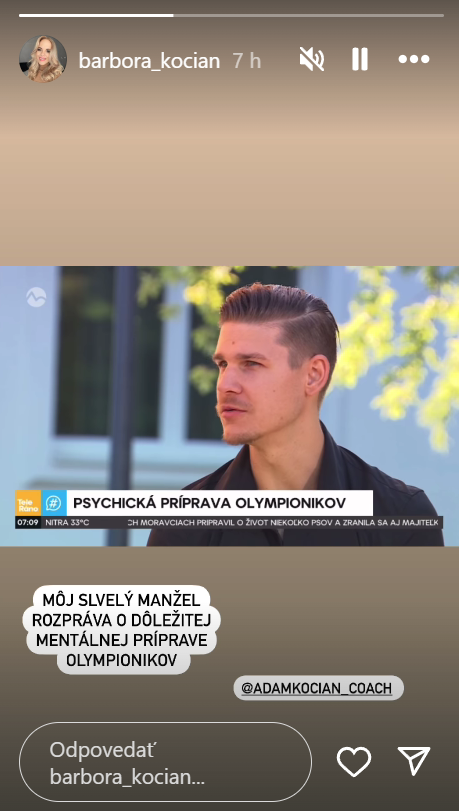 Adam Kocian sa objavil v Teleráne.