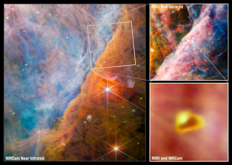 Wielka Mgławica w Orionie, w której odkryto "podstawę życia"