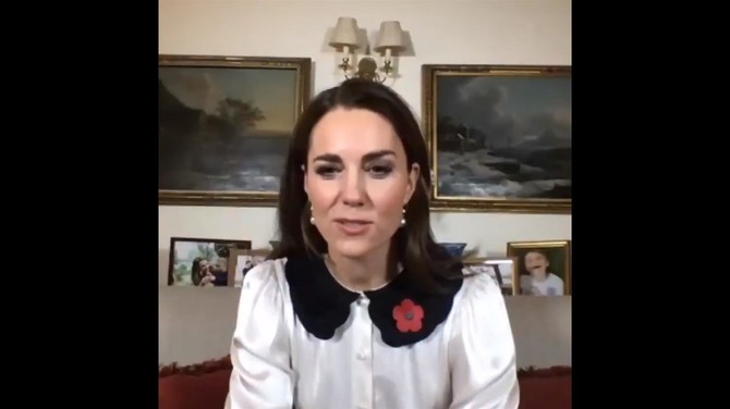 Kejt Midlton se juče obratila porodicama vojnika