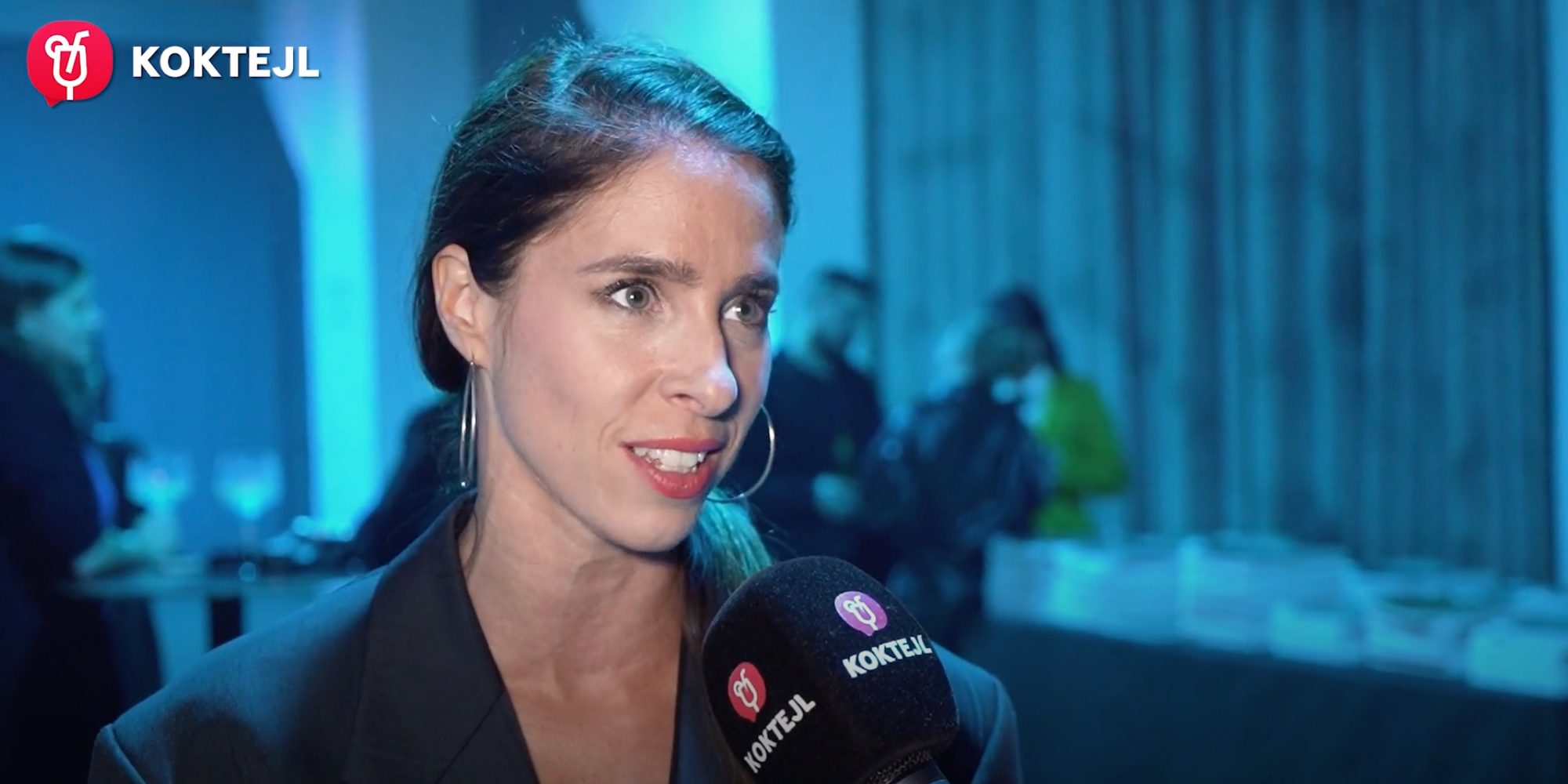 Herečka Zuzana Porubjaková.