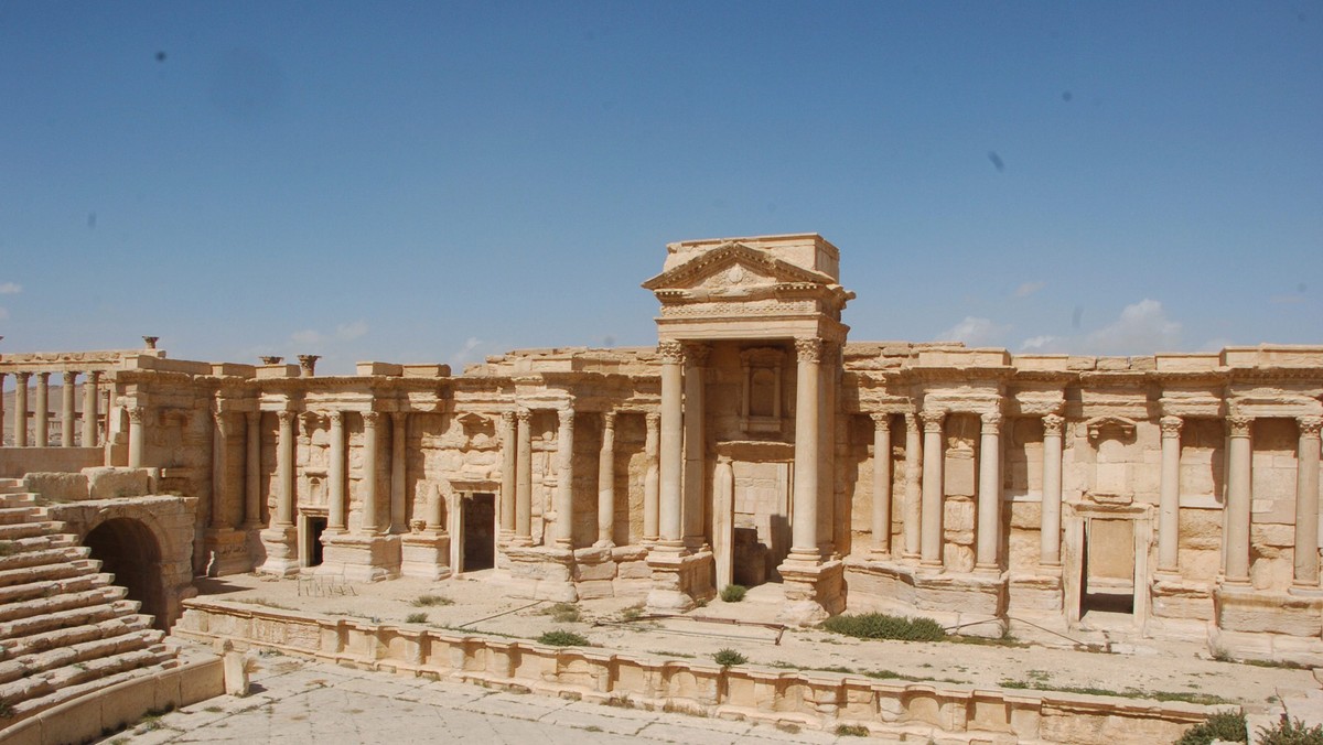 SYRIA PALMYRA ARMY IS (Syrian army reclaims Palmyra)