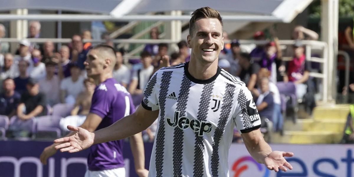 Arkadiusz Milik w tym sezonie w 13 meczach Juventusu strzelił cztery gole.