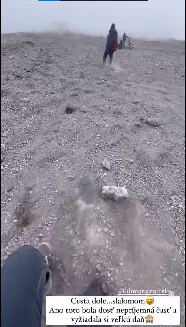 Výstup nebola žiadna prechádzka. 