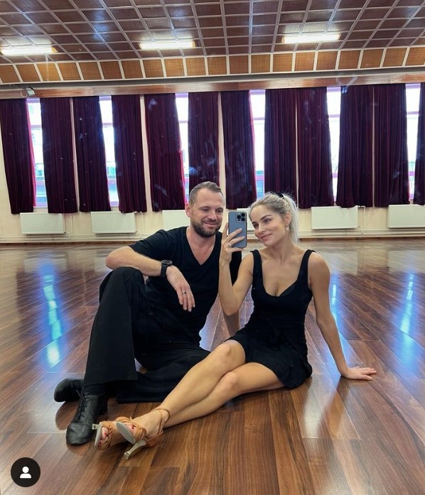 Gáborík má v Let´s Dance za tanečnú partnerku manželku.