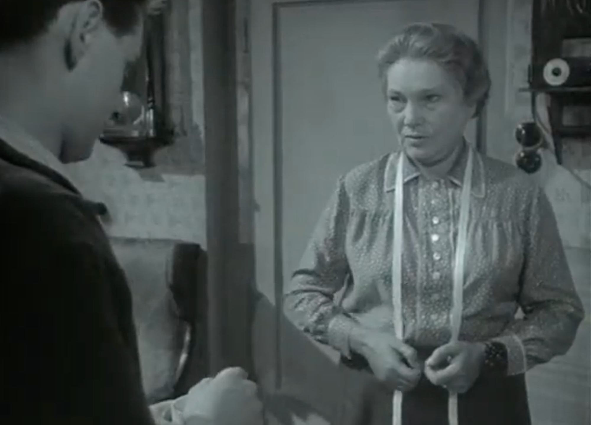 Česká herečka Jiřina Šejbalová vo filme Romeo, Júlia a tma.