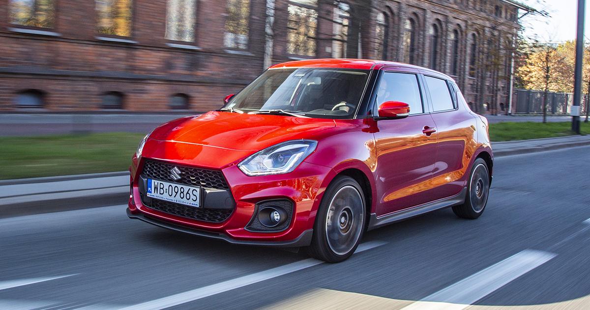 Suzuki Swift Sport lekko szalone auto