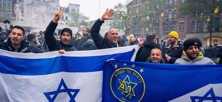 Izraelscy kibice pobici w Amsterdamie. Incydent o charakterze antysemickim