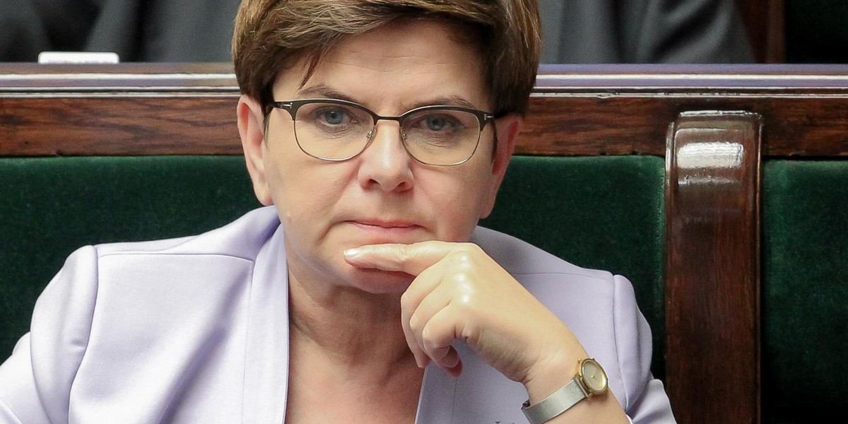 Beata Szydło.