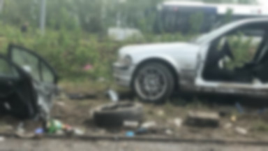 Szczecin: Kolejny wypadek na Basenie Górniczym. BMW uderzyło w latarnię