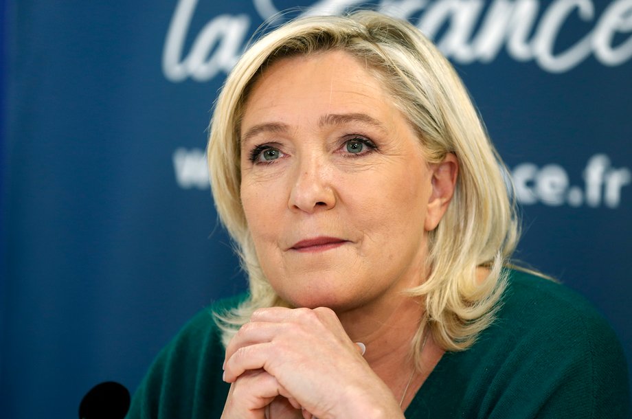 Marine Le Pen.