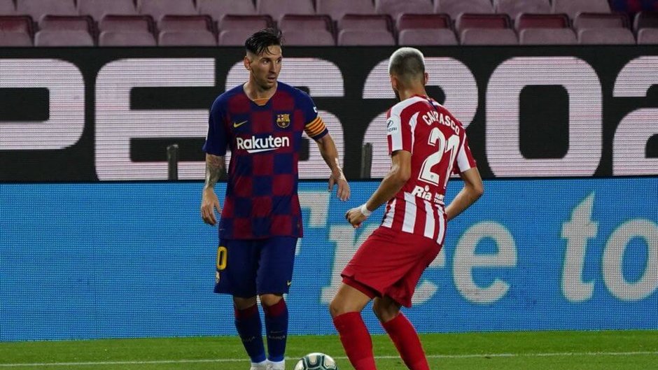 Lionel Messi i Yannick Carrasco