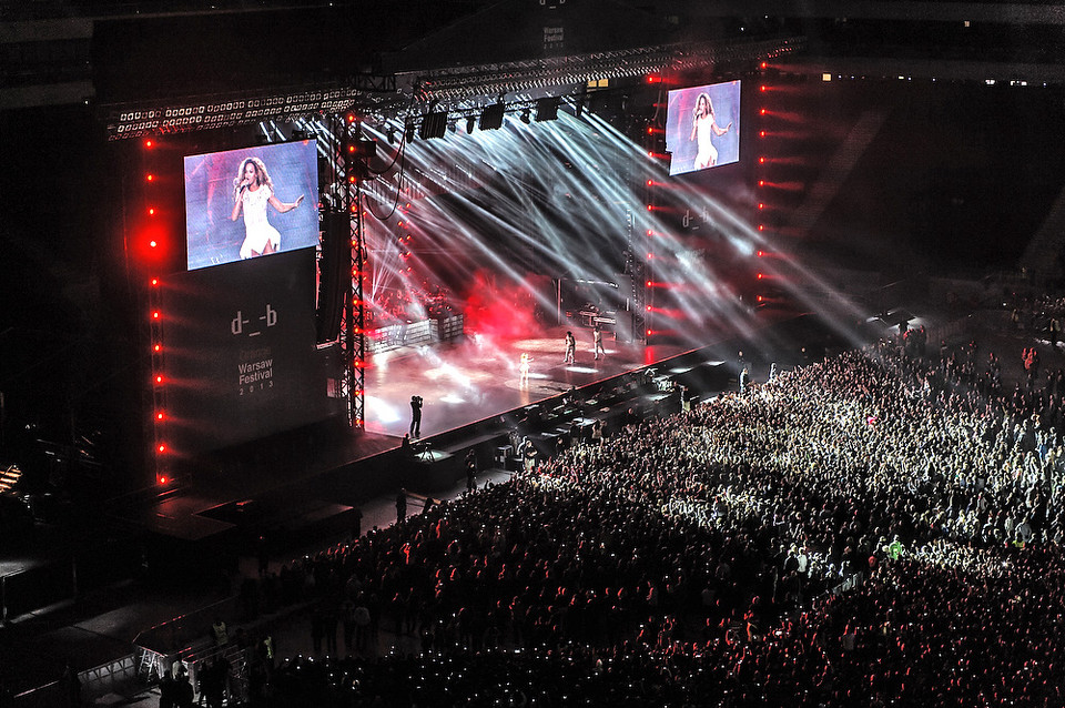 Beyonce na Orange Warsaw Festival (fot. Darek Kawka/Onet)