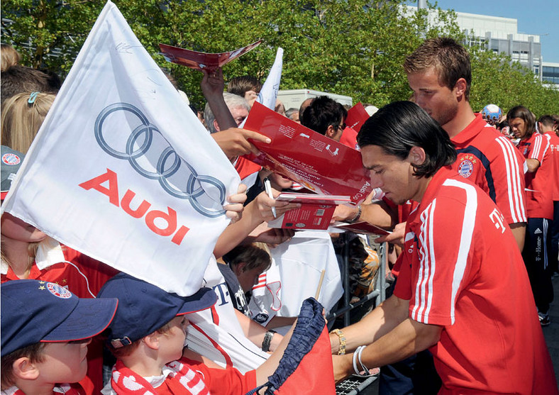 Audi koupí podíl ve fotbalovém klubu FC Bayern Mnichov