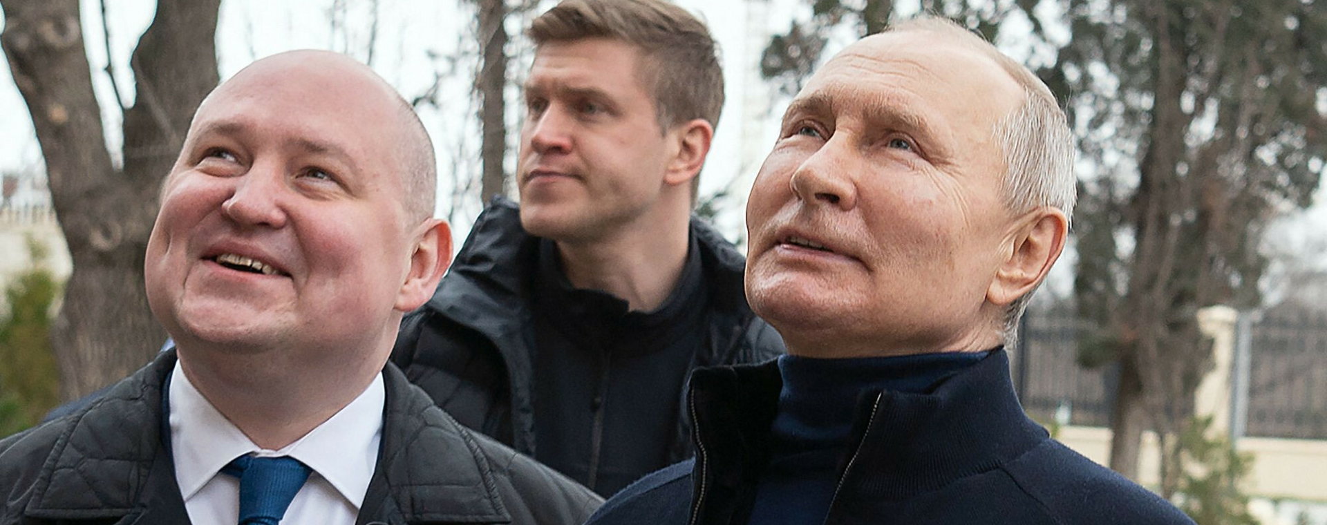Władimir Putin w czasie wizyty w Sewastopolu na Krymie