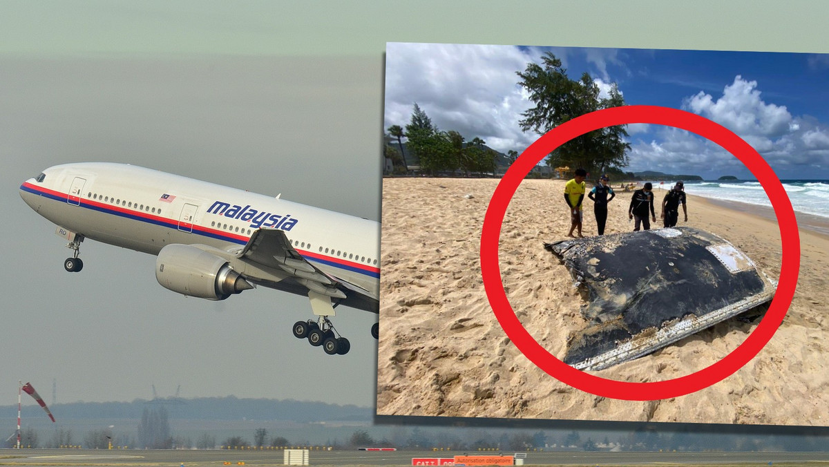 Tajemnicze szczątki wyrzucone na plażę. Czy to wrak zaginionego MH370?
