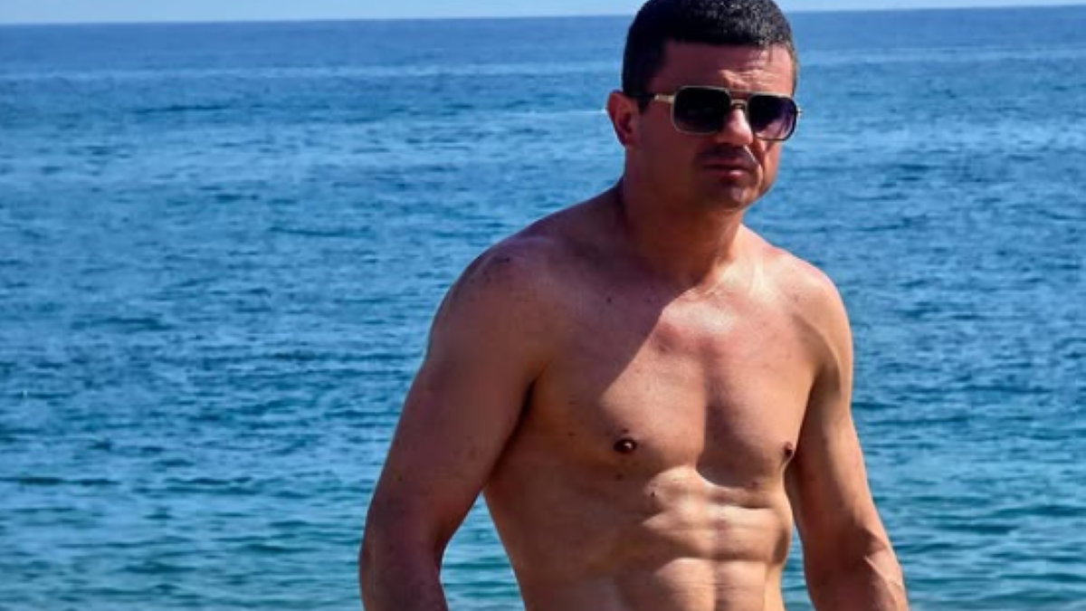 PRAVA ZVER NA PLAŽI Tigar bez majice pokazao čelične mišiće, Jovane Jeremić odmah reagovala (FOTO)