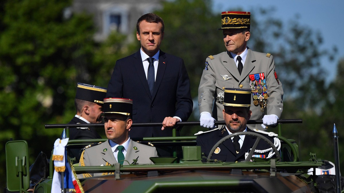 Annual Bastille Day military parade on the Champs-Elyses - Paris