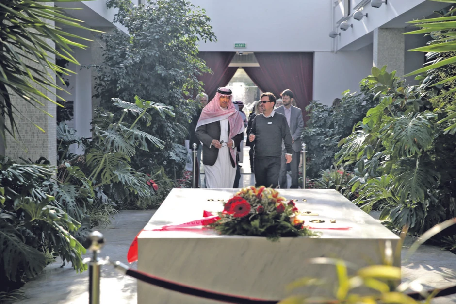 Saudijski princ juče se poklonio pred Titovom grobnicom Beogradu