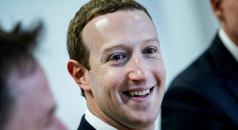 Facebook, now Meta, founder and CEO Mark Zuckerberg in 2020Getty