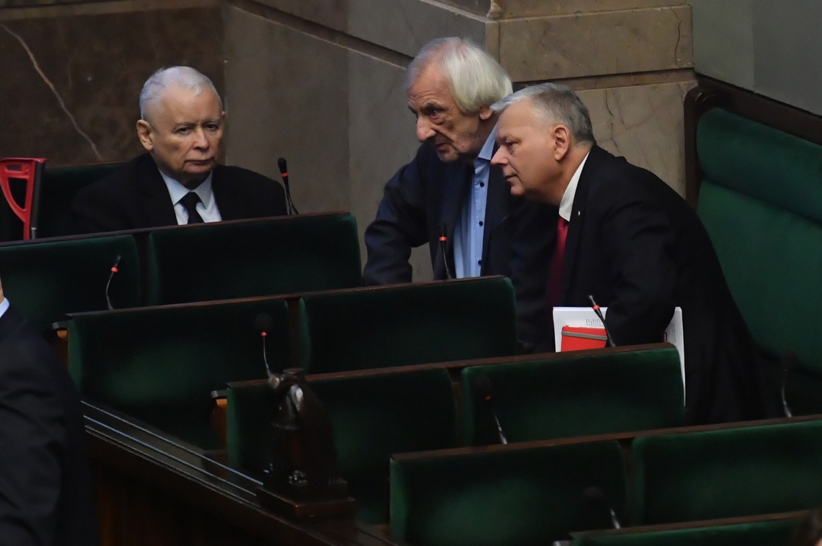 Jarosław Kaczyński, Ryszard Terlecki, Marek Suski