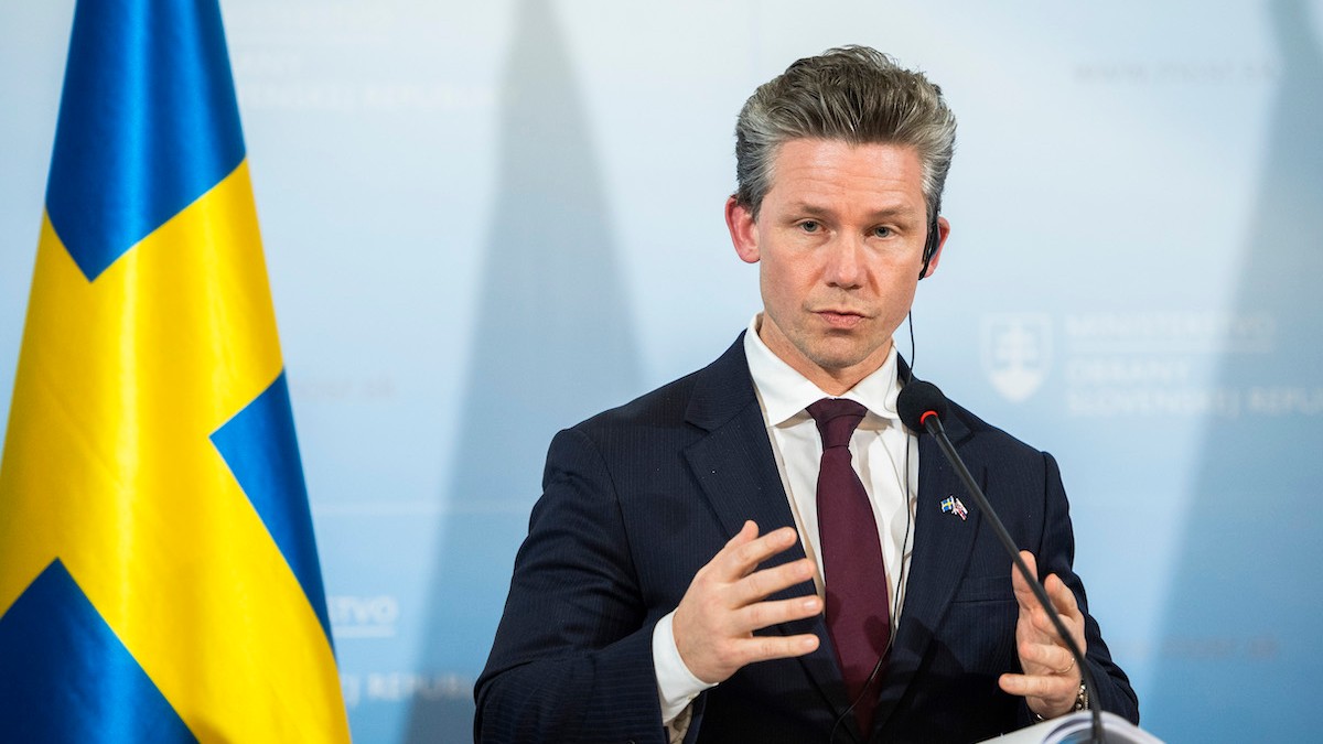 Minister obrany Švédskeho kráľovstva Pal Jonson
