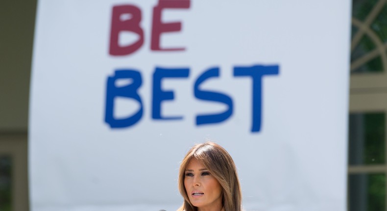 Trump says she was disappointed by executives' actions during her Be Best campaign.Saul Loeb/Getty Images