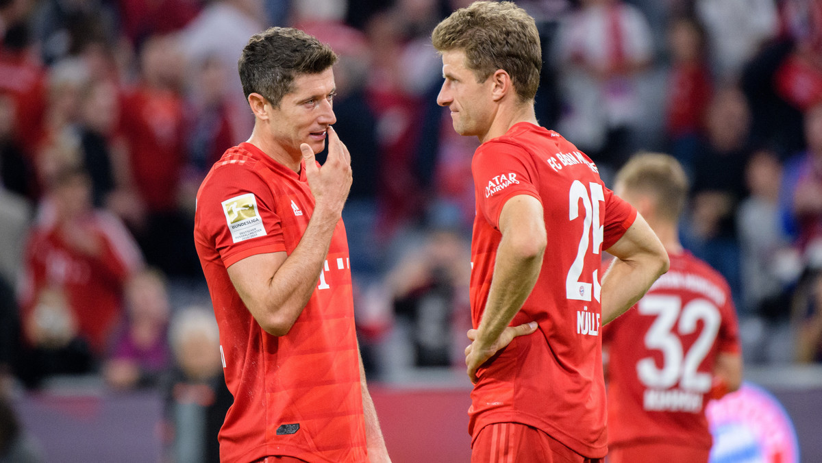 Strata punktów Bayernu w meczu na szczycie. Trudne spotkanie Lewandowskiego