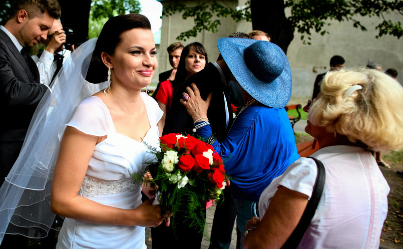 Sywia Ługowska bierze ślub z Sebastianem Bulakiem, 26 lipca 2014 roku