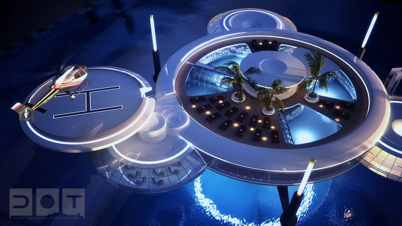 HOTEL PODWODNY WATER DISCUS zaprojektowany przez Polaków (3)