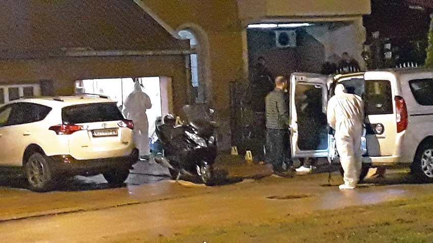 Uvidjaj na mestu ubistva u niskom naselju Beverli Hils